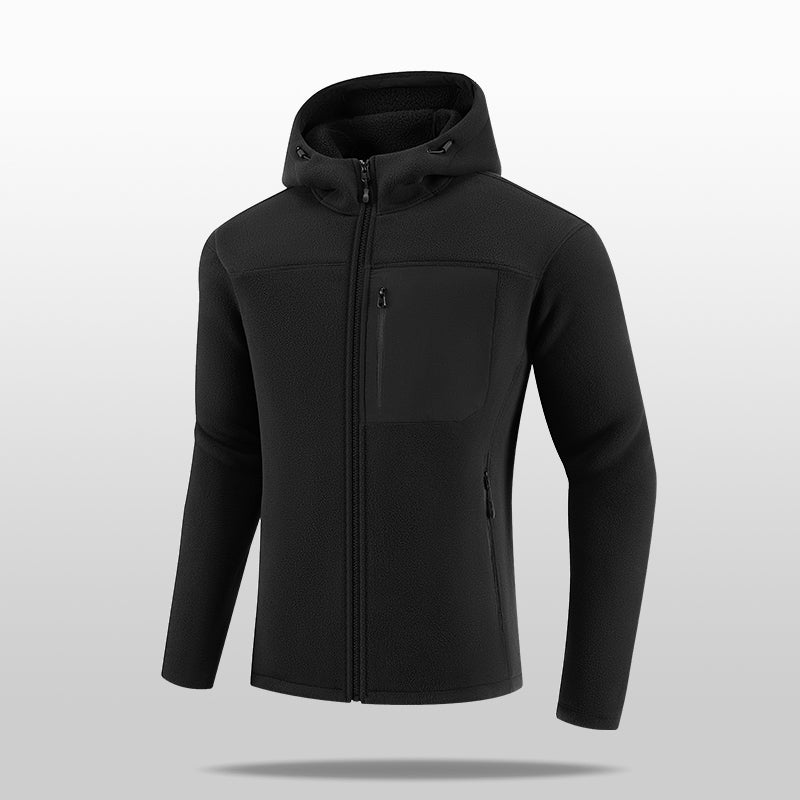 ComfaCore Fleece Hoodie – Deep Gray