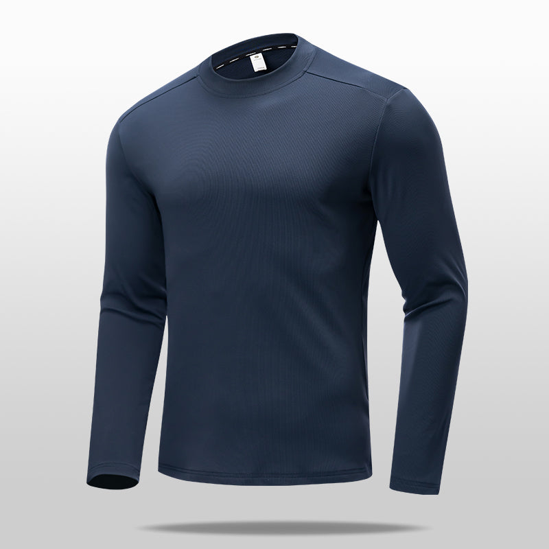 HeatLock Soft Fleece Athletic Top – Grey