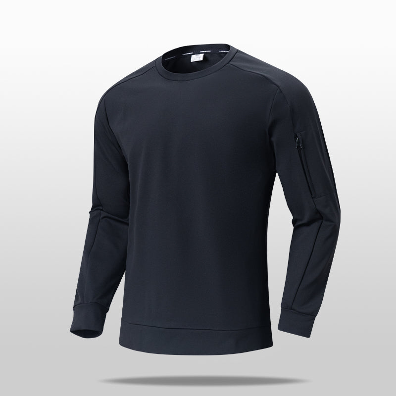 CoreFlow Quick-Dry Crew Neck Shirt – Yellow