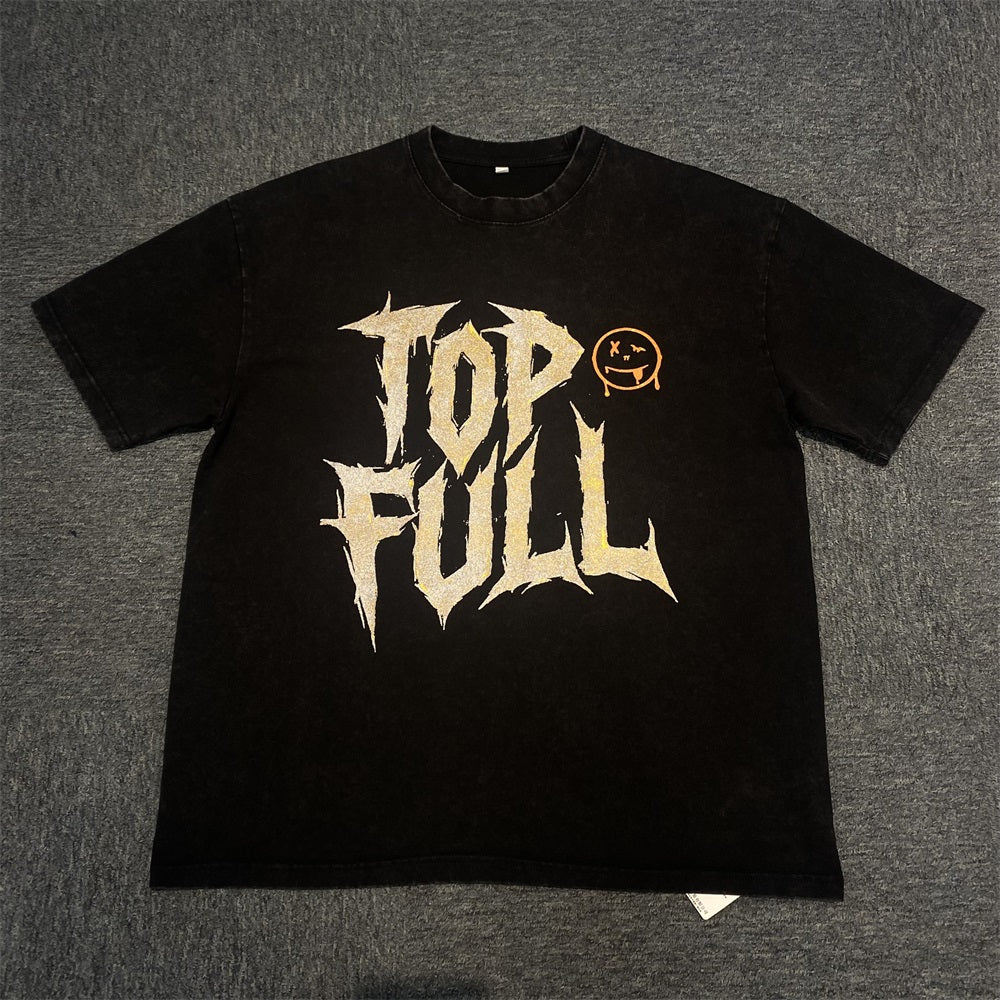 Heavyweight Graphic Oversized T-Shirt for Streetwear