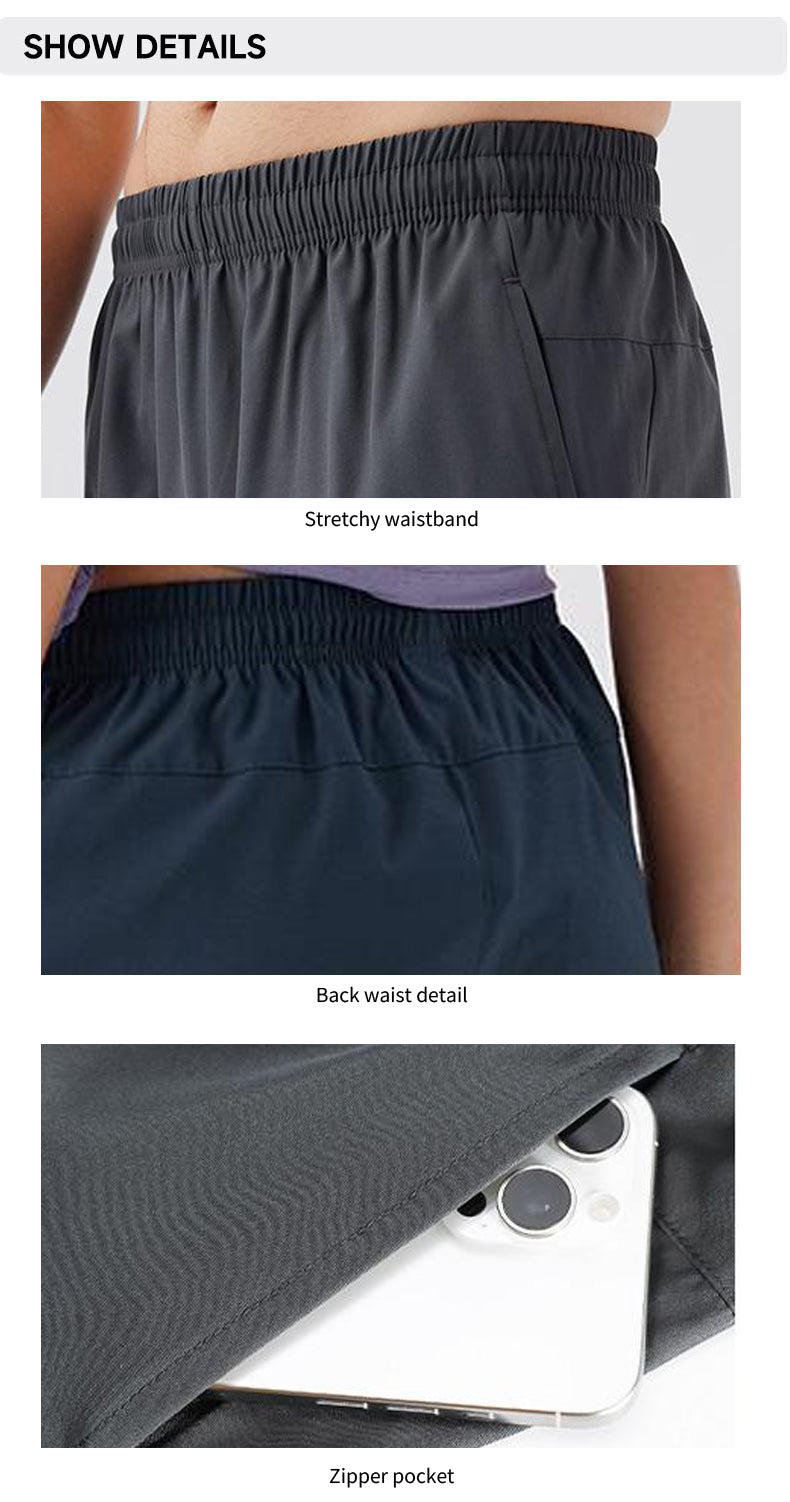 StrideFlex Lightweight Running Shorts