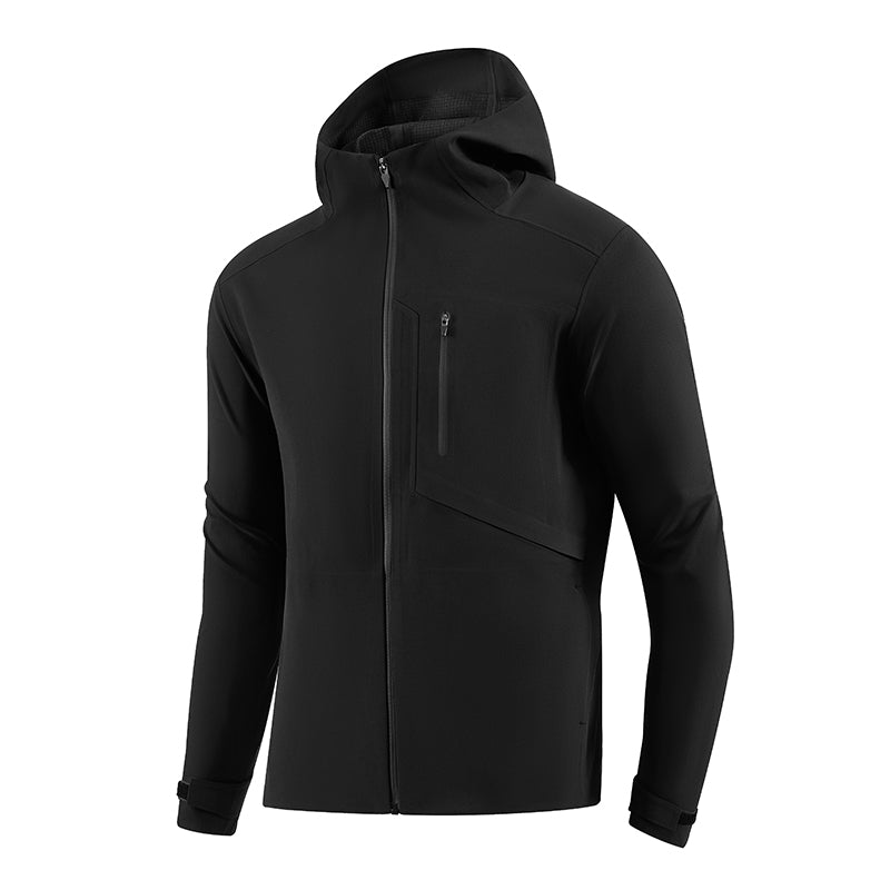 Performance Hooded Coat Run Jacket For Gym Training