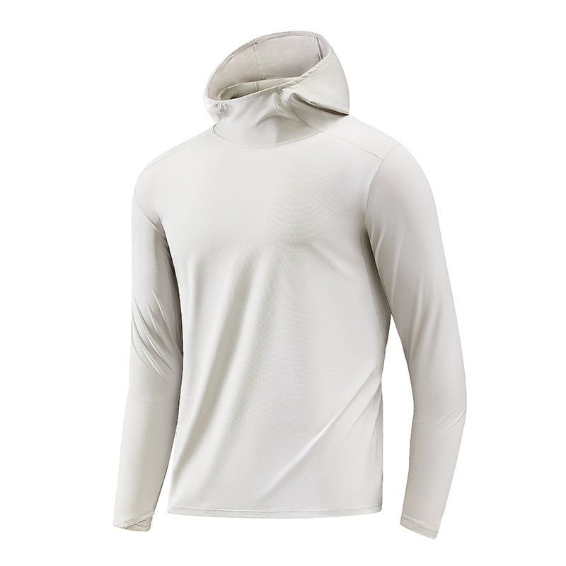 CoreBreeze Breathable Training Hoodie – Sky blue