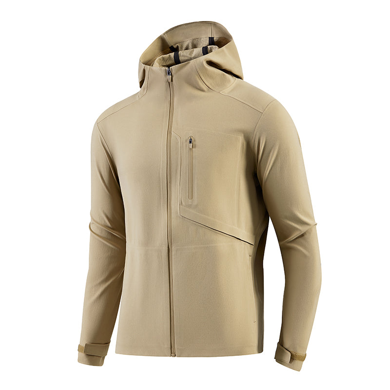 Performance Hooded Coat Run Jacket For Gym Training