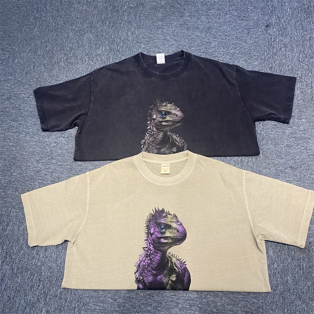 Chameleon Graphic T-Shirt for Streetwear