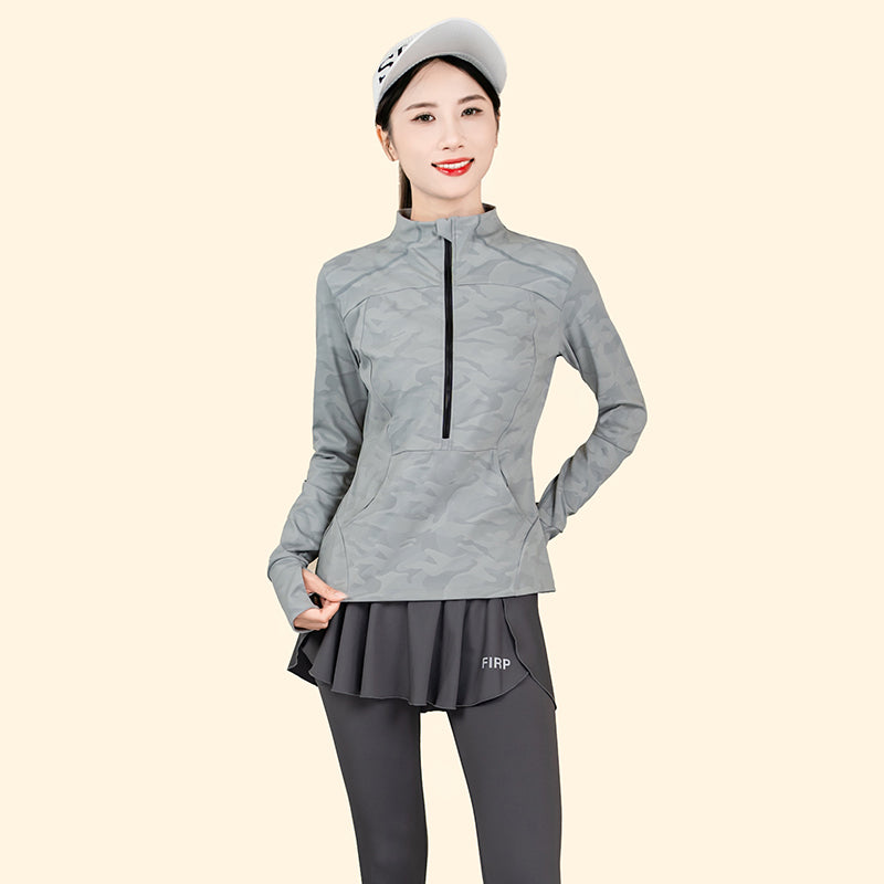 ChillMotion Breathable Active Half Zip Top