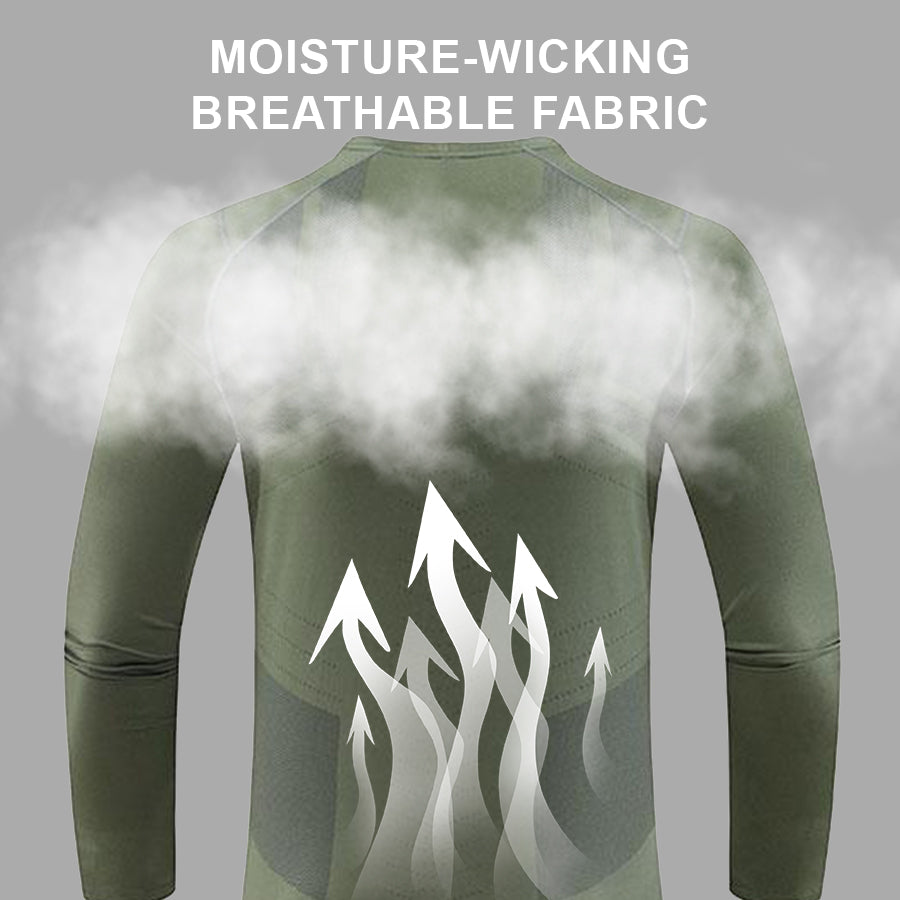 LumaFit Reflective Activewear Shirt – White