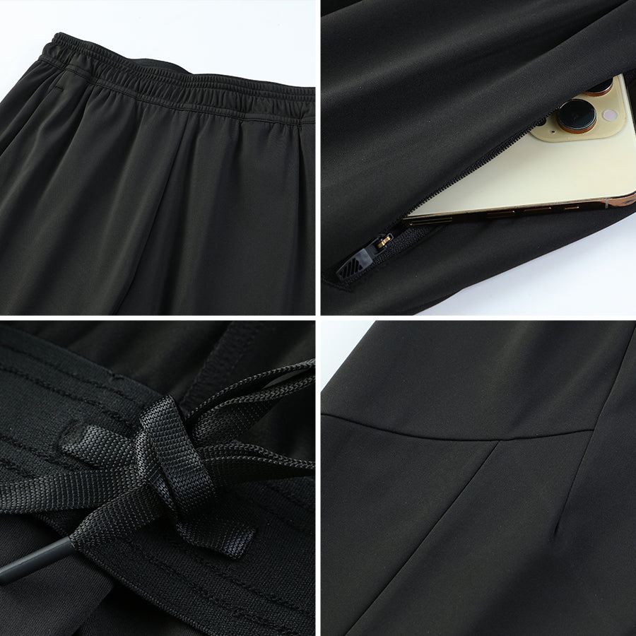 AirLite Flexible Knitted Pants – Black