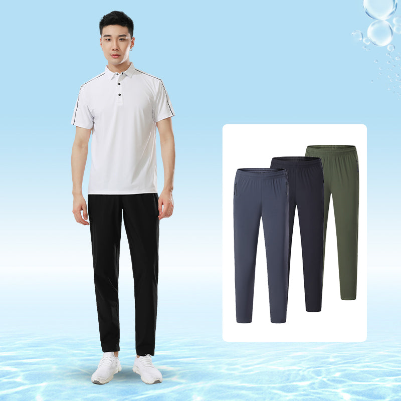 RunEase Lightweight Track Pant – Black