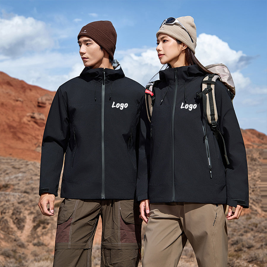 AeroGuard Waterproof Winter Jacket – Black