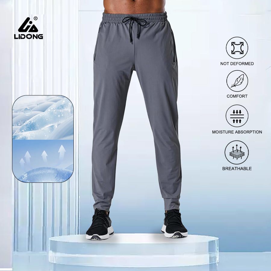 RunEase Quick-Dry Training Pant – Black