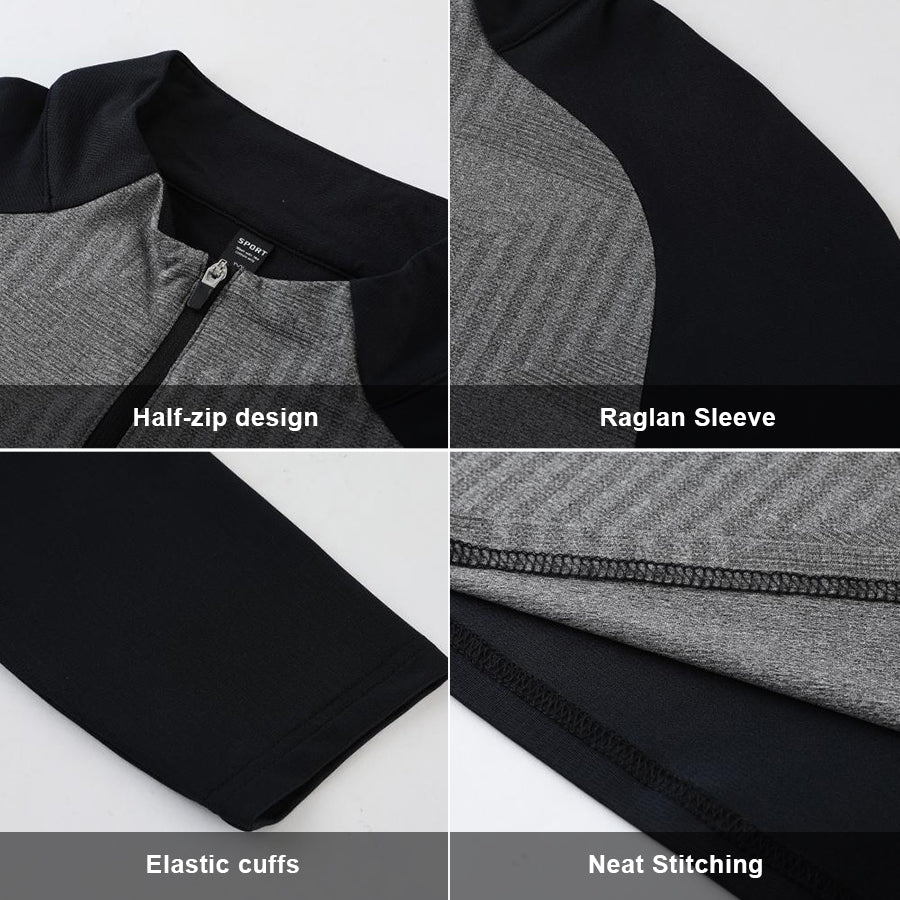 DryCore Quick-Dry Training Long Sleeve – Black