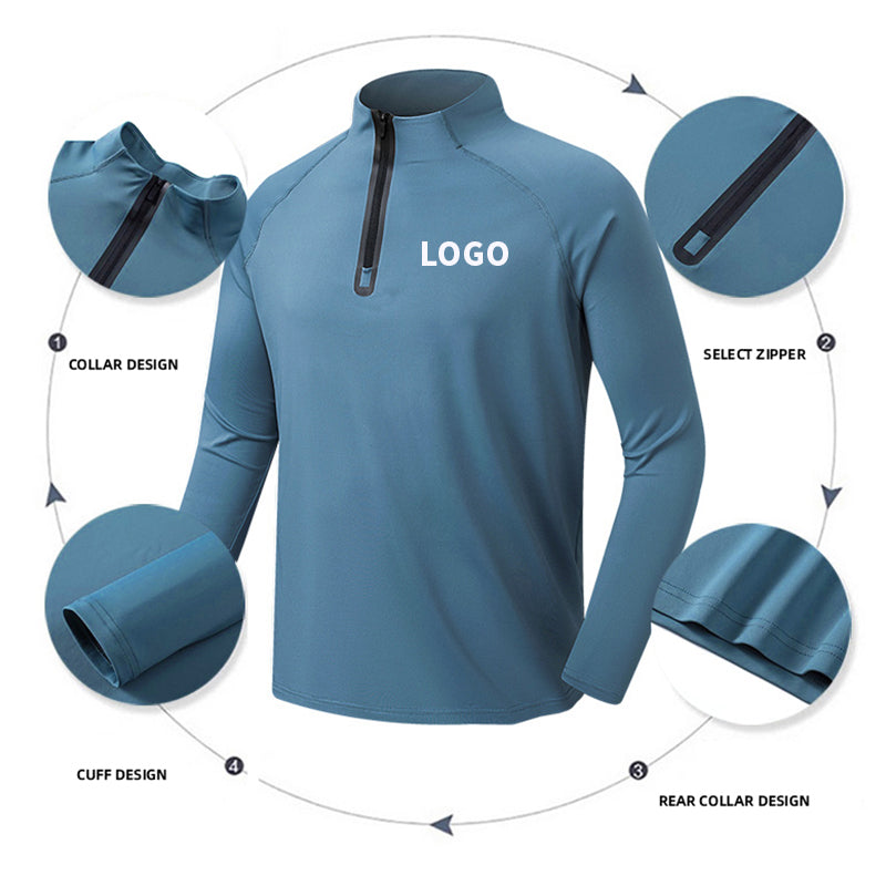 FlowMotion Sweat-Wicking Performance Tee – Dark Gray