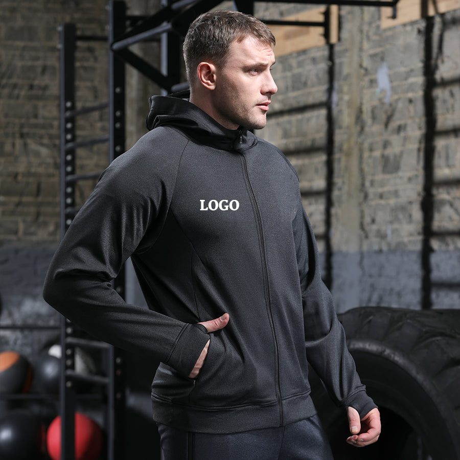 Compression Hoodie Jogger Pants Combo
