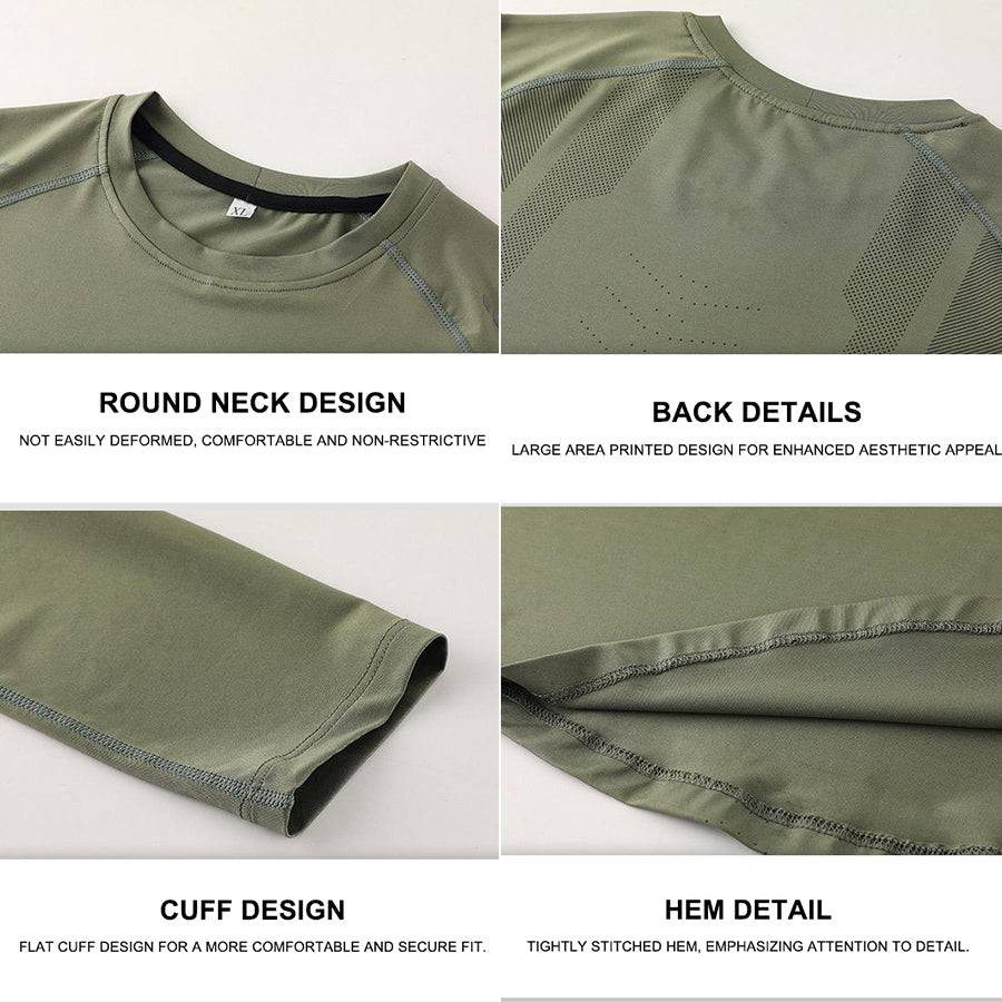 LumaFit Reflective Activewear Shirt – White