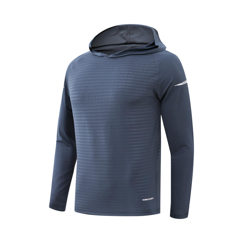 LiteMotion SoftTouch Fitness Hoodie – Dark blue