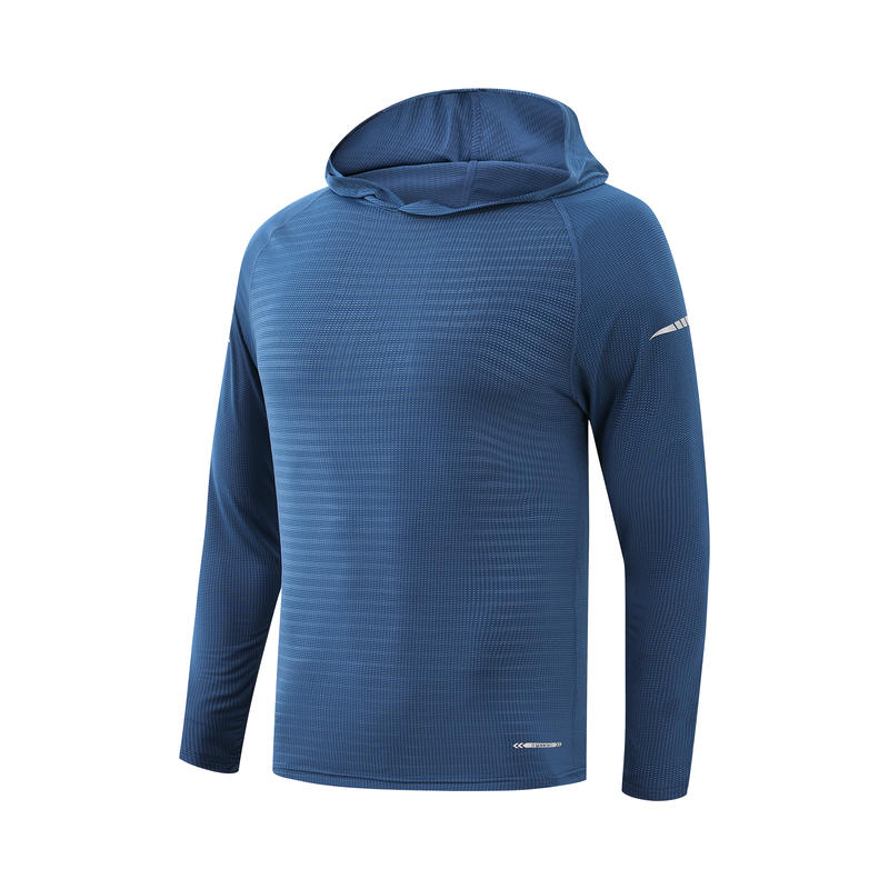 LiteMotion SoftTouch Fitness Hoodie – Dark blue