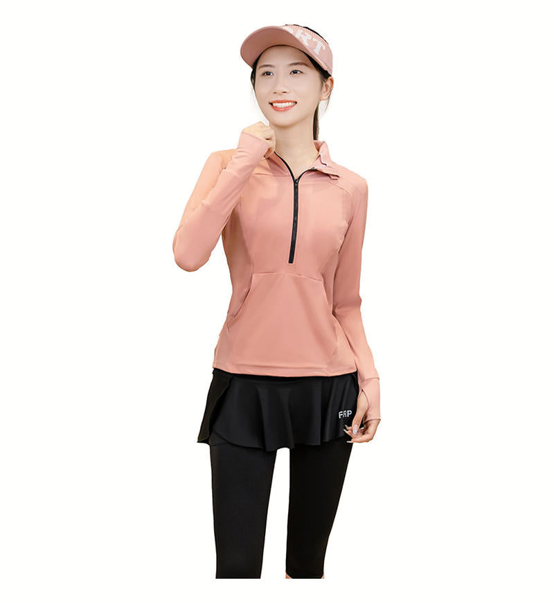 ChillMotion Breathable Active Half Zip Top