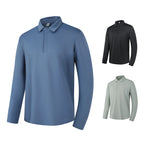ThermoFlex Fleece-Lined Polo Long Sleeve