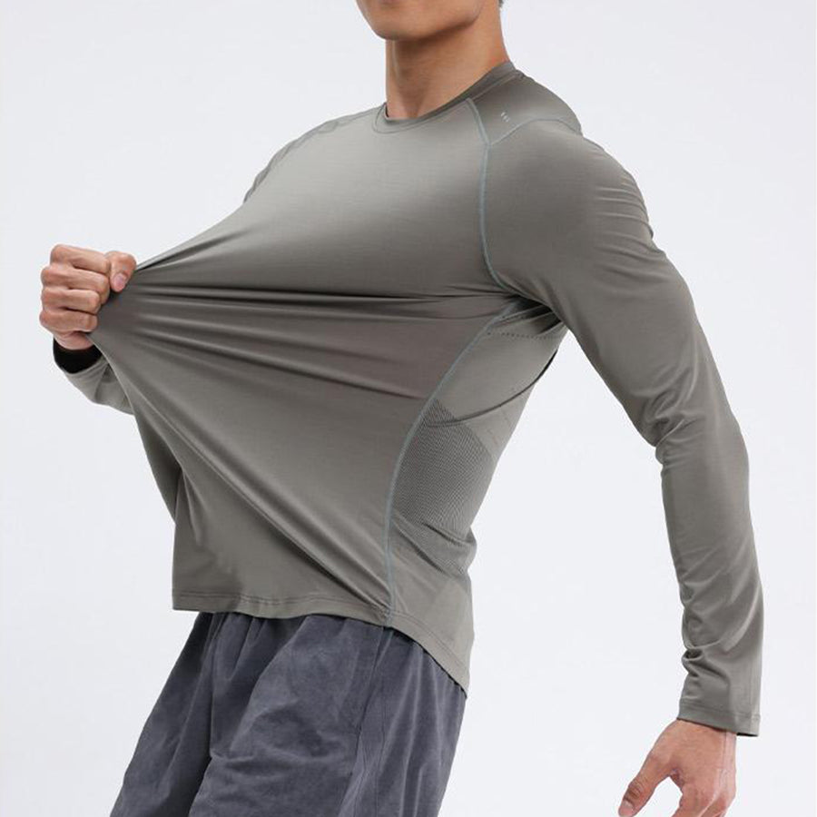 LumaFit Reflective Activewear Shirt – White