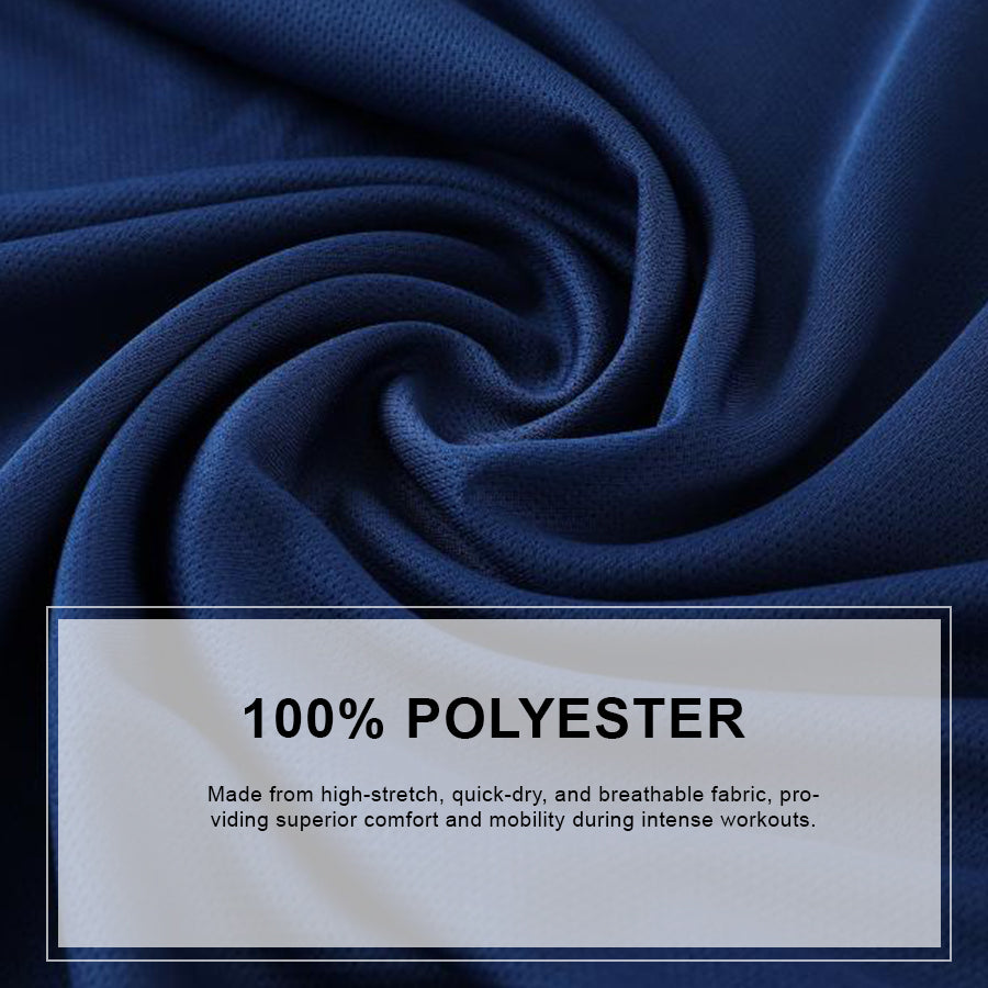 FlexDry Breathable Fitness Long Sleeve – Navy