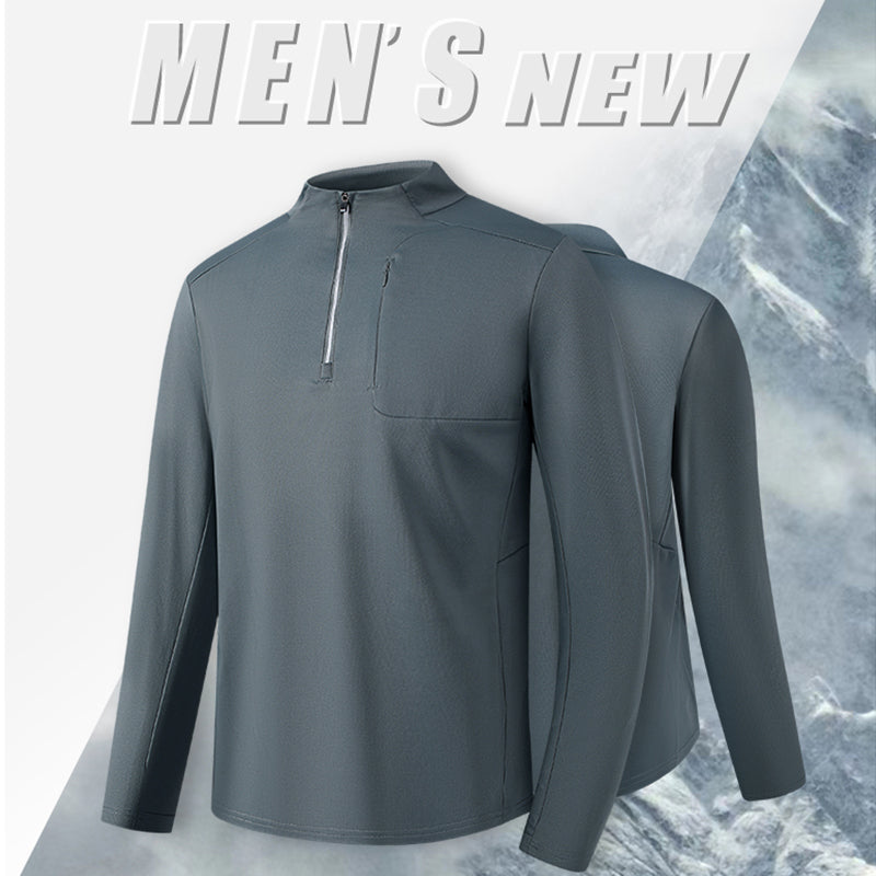 WarmSkin Breathable Long Sleeve Top – Grass Green