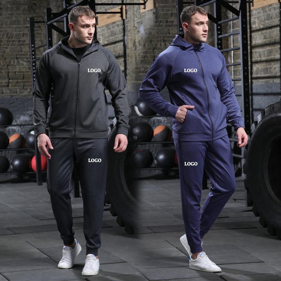 Compression Hoodie Jogger Pants Combo