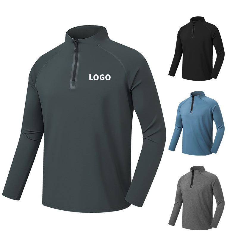 FlowMotion Sweat-Wicking Performance Tee – Dark Gray