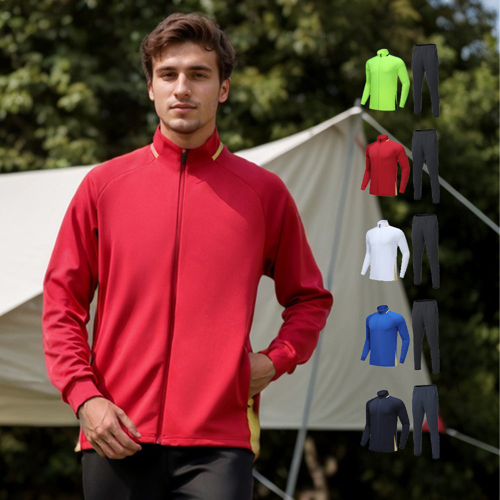 Training Suit Set Run Set SweatSuit Breathable Comfort