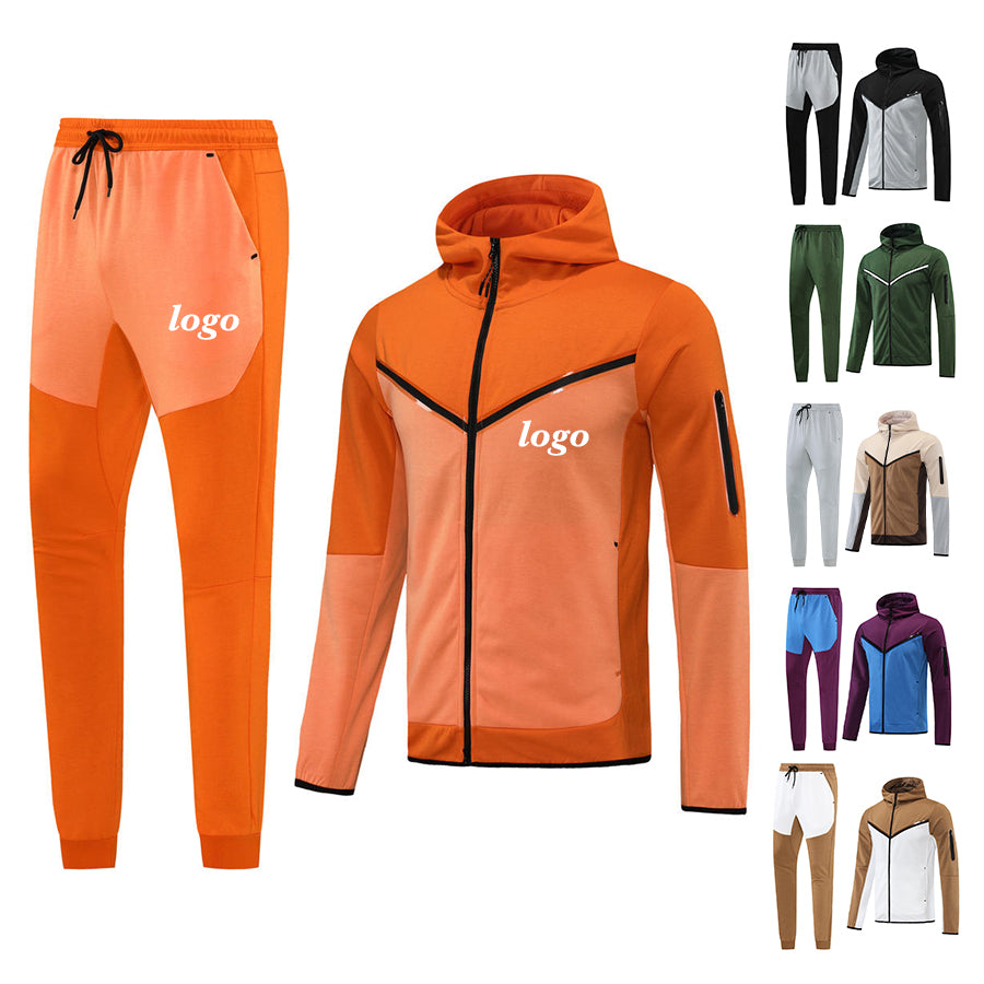 BodyFlex Performance Hoodie Set – Orange
