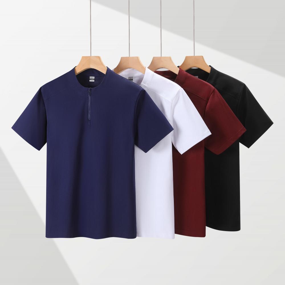Core Cotton Half-Zip Tee