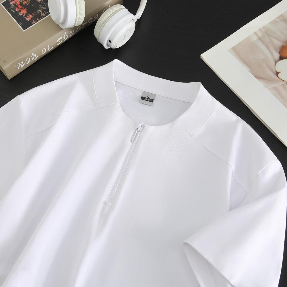 Core Cotton Half-Zip Tee