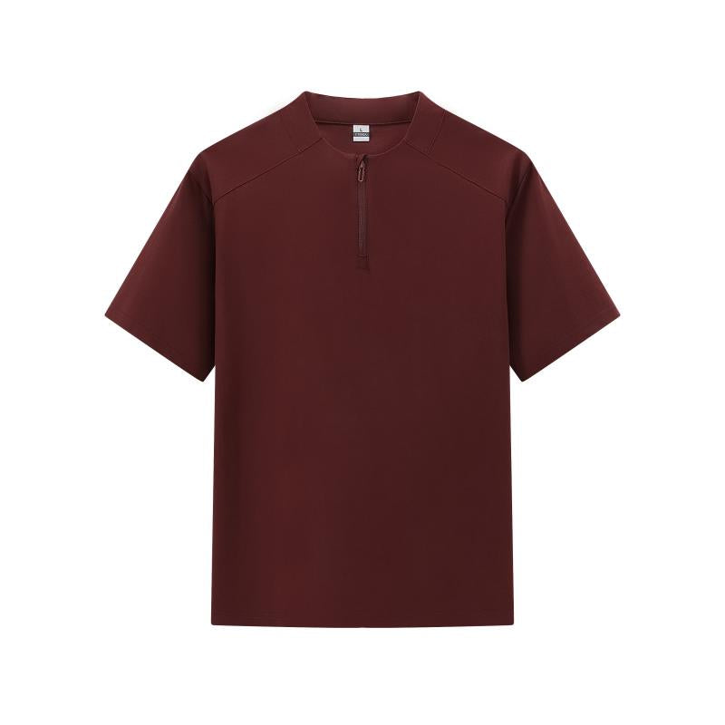 Core Cotton Half-Zip Tee