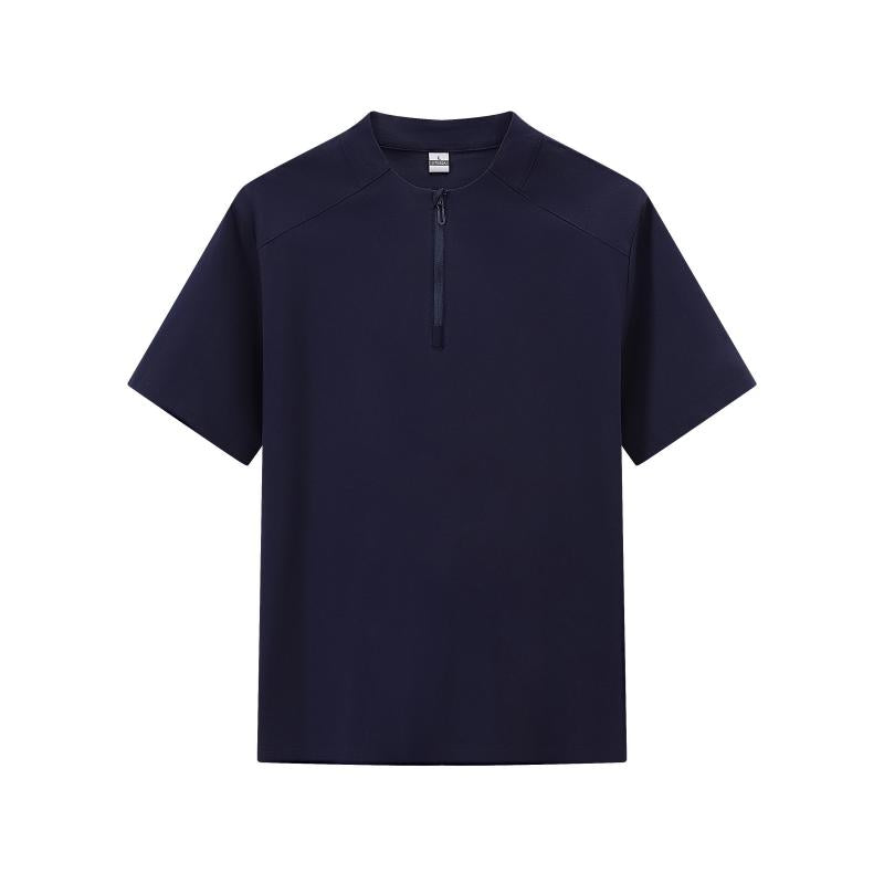 Core Cotton Half-Zip Tee