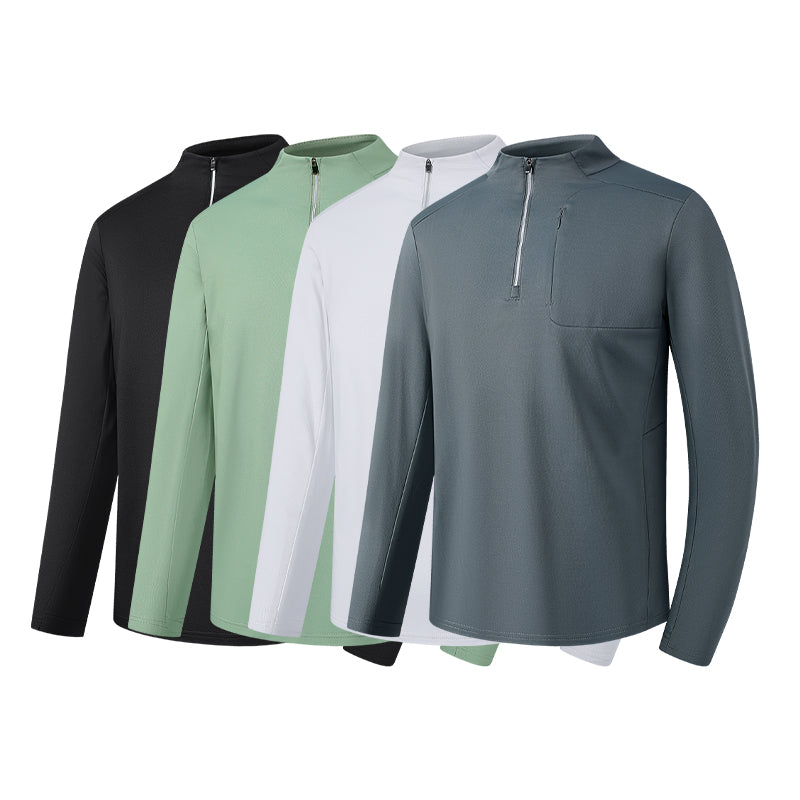 WarmSkin Breathable Long Sleeve Top – Grass Green