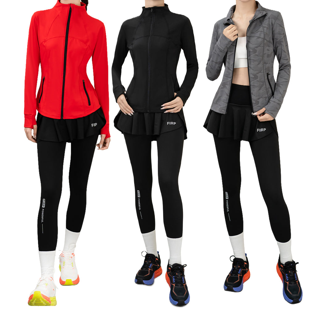 FlexWave Breathable Stretch Fitness Jacket
