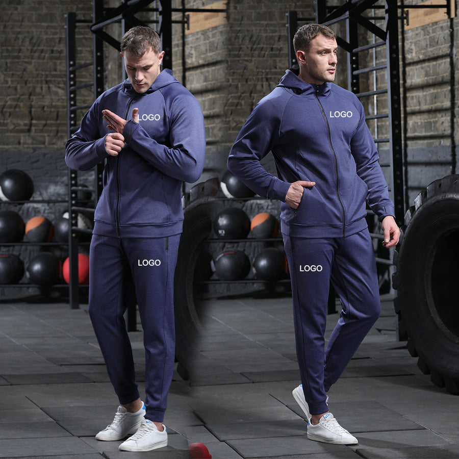 Compression Hoodie Jogger Pants Combo