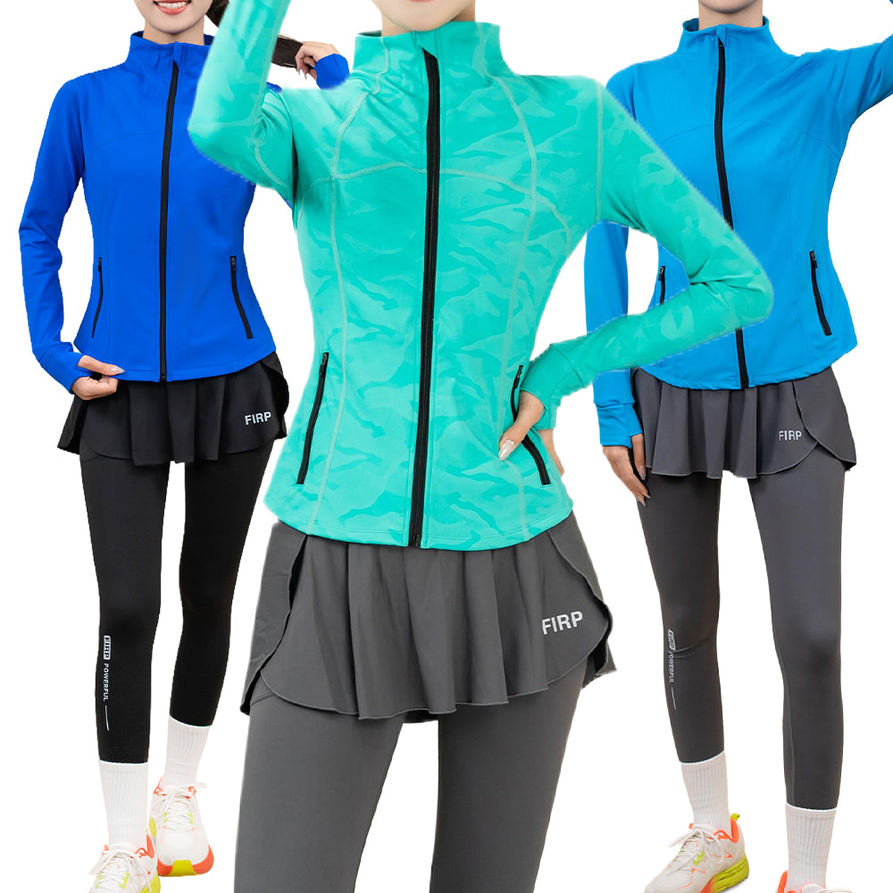 FlexWave Breathable Stretch Fitness Jacket