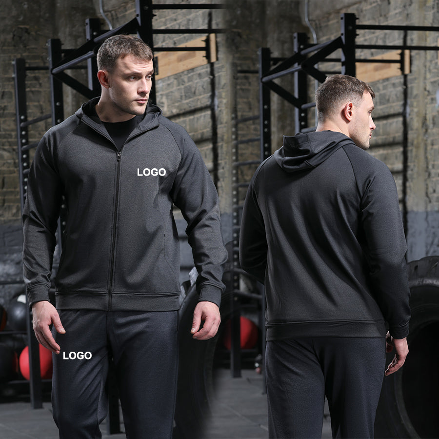 Compression Hoodie Jogger Pants Combo