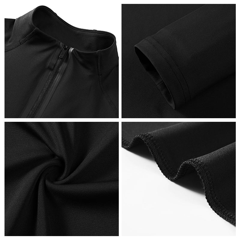 FlowMotion Sweat-Wicking Performance Tee – Dark Gray