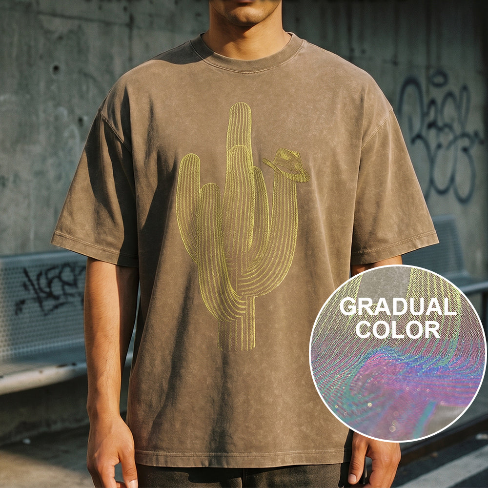 Heavyweight Graphic Oversized T-Shirt for Streetwear