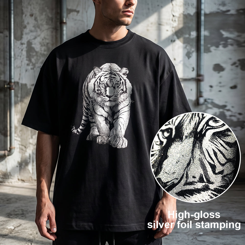 Heavyweight Graphic Oversized T-Shirt for Streetwear