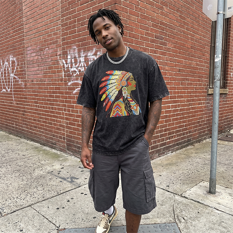 Graphic Oversized Tee for Urban Fashion