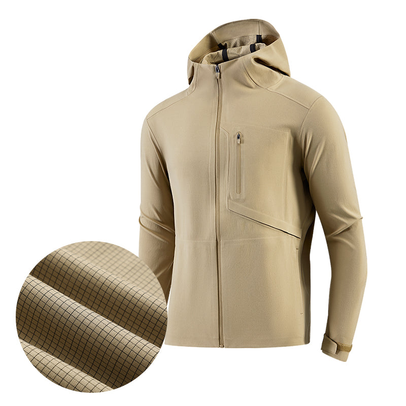 Performance Hooded Coat Run Jacket For Gym Training