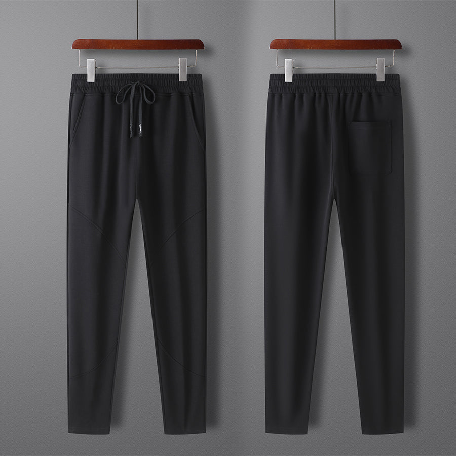 RunEase Durable Stretch Training Pants – Black