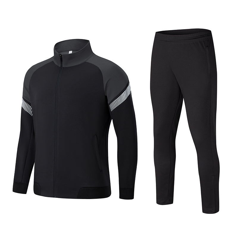 Gym Tracksuit Sweat Set Breathable QuickDry Joggers For Fitness