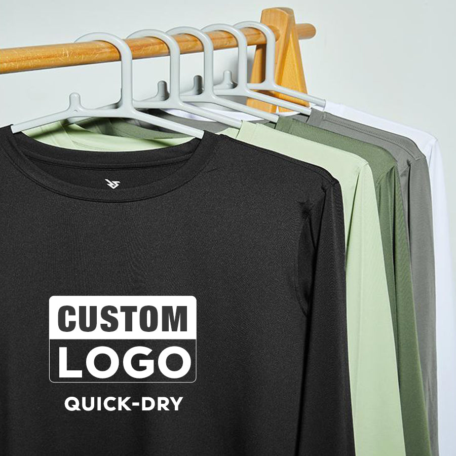 FlowEdge Quick-Dry Crew Neck Shirt – Army Green