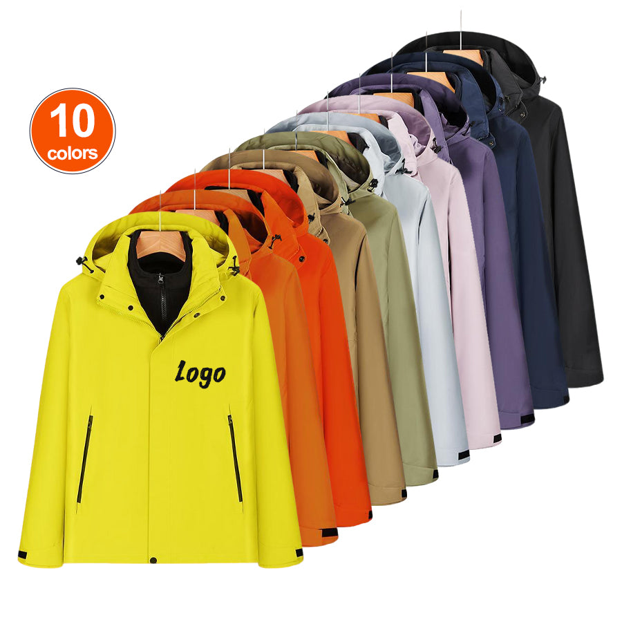 SummitTherm All-Weather 3-in-1 Jacket – Orange