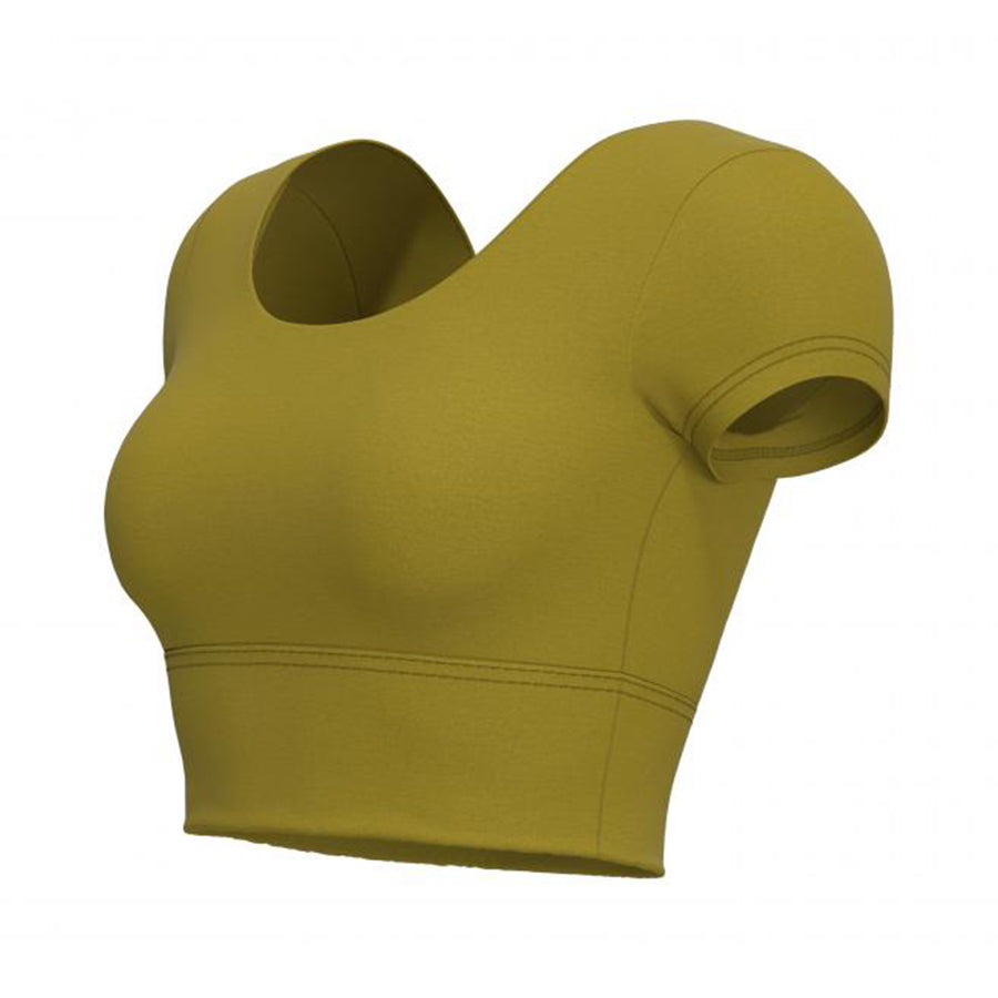 FlexSoft StretchFit Yoga Crop Shirt