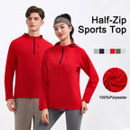 TerraMotion ActiveFit Half-Zip Shirt